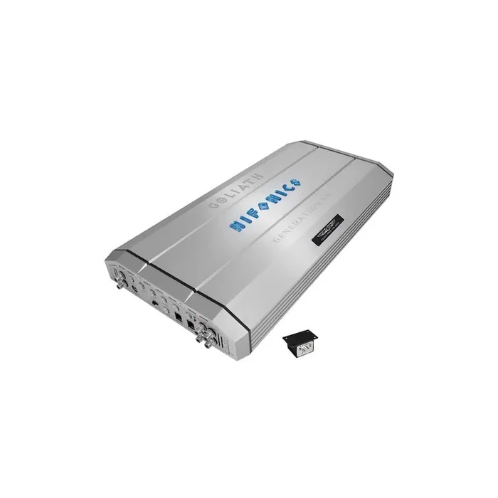 HIFONICS GENERATION X4 HerculesX4 Audio Amplifier D, with remote control, 24dB Low(40-250), 24dB Subsonic(10-50)Hz