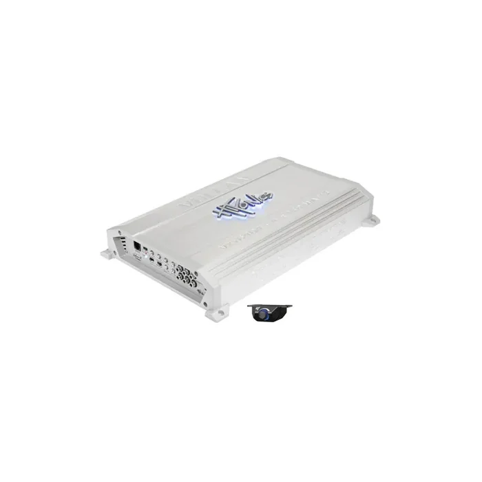 HIFONICS Vulcan VXI6404 Audio Amplifier A,B, with remote control, High(10-1200), Low(30-250)Hz, 1200W, (45 Hz), Bassboost 0-12dB