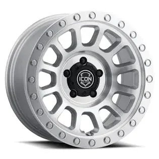 ICON Alloys 8018906352SM ICON ALLOYS HULSE SILVER MACH – 18 X 9 / 6 X 135 / 6MM / 5.25″ BS