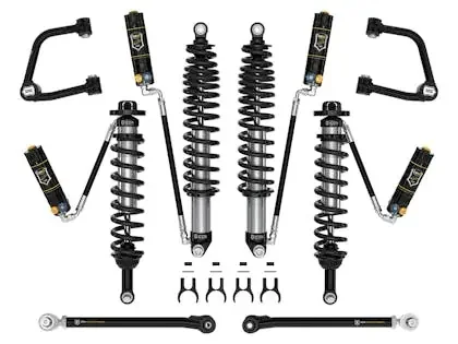 ICON Vehicle Dynamics K40016TDX 21-23 BRONCO SASQ 2-3″ LIFT STAGE 6 SUSPENSION SYSTEM CDXS TUBULAR HEAVY RATE