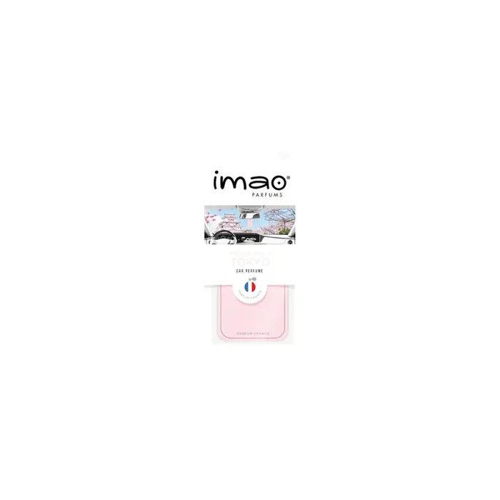 Imao 31 days, Floral, Tokyo Beauty 1710862 Car air freshener Blister Pack, Light pink