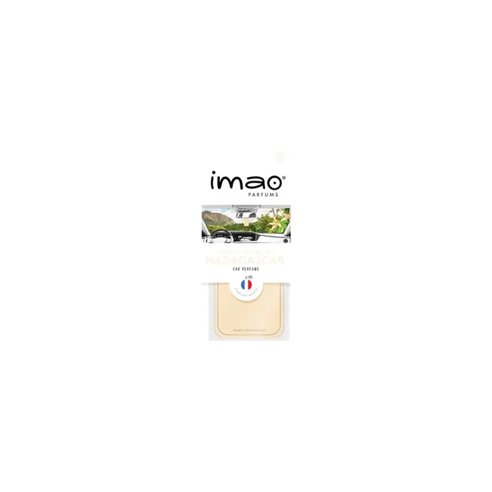 Imao 31 days, Madagascar 1710860 Car air freshener Blister Pack, Silicone, Brown