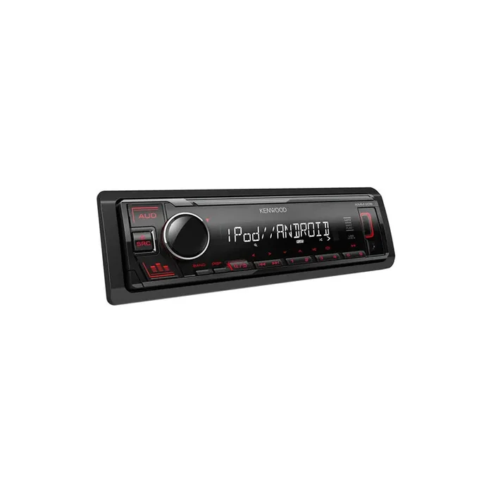 KENWOOD KMM-BT205 Car stereo 1 DIN, AOA 2.0, Made for iPod/iPhone, 14.4V, AAC, FLAC, MP3, WAV, WMA, Spotify App Link