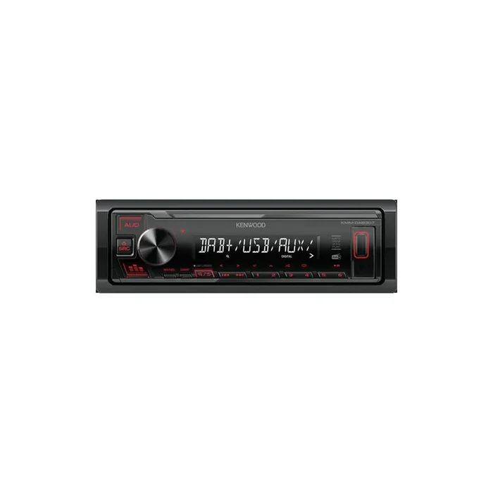 KENWOOD KMM-DAB307 Car stereo 1 DIN, LCD, 14.4V, FLAC, MP3, WAV, WMA