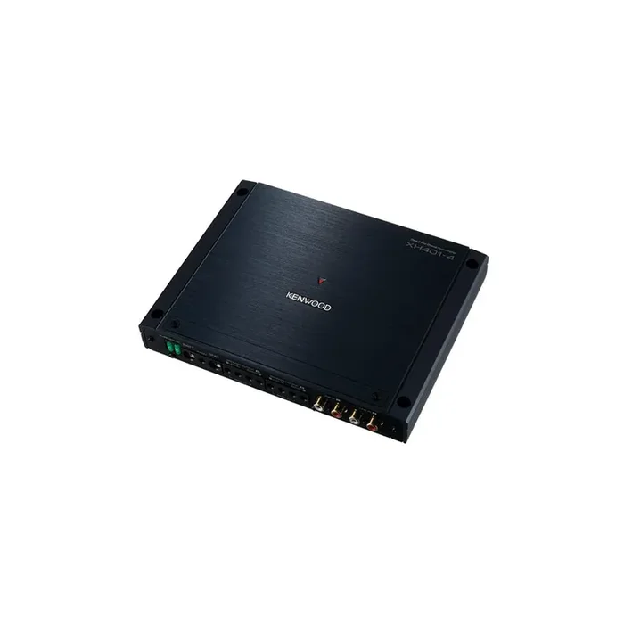 KENWOOD X-Series XH401-4 Audio Amplifier D, with remote control, 20-50000Hz, (-12dB/oct), 50~200Hz & 2,5~10kHz, 50~200Hz (-12dB/oct), High-pass Fliter, Low-pass Filter