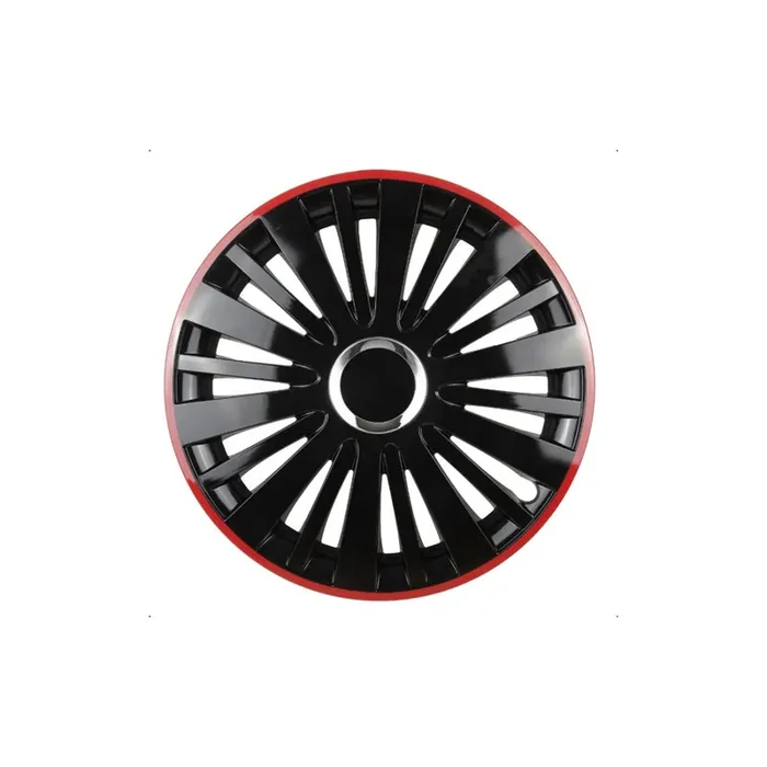 LEOPLAST FALCON RCP 16 Wheel trims 16 Inch Black/Red
