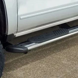 LUVERNE 477088-401734 Regal 7 Polished Stainless 88″ Oval Side Steps, Select Ford F250 to F550