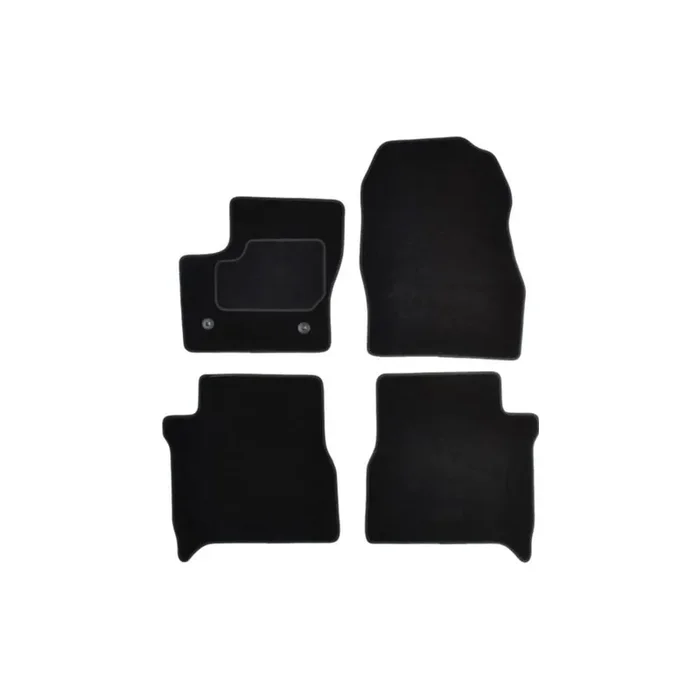 MAMMOOTH A041 FOR322 PRM 01 Floor mat set for FORD Transit Connect Mk2 Estate Textile, Front and Rear, Quantity 4, Black