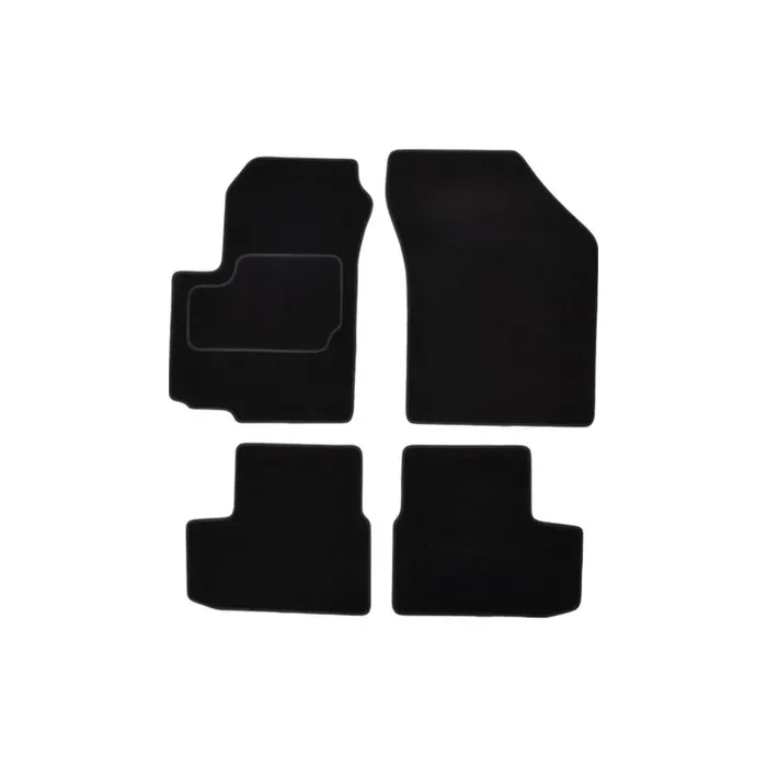 MAMMOOTH A041 OPL25 PRM 01 Floor mat set for OPEL Agila B (H08) Textile, Front and Rear, Quantity 4, Black