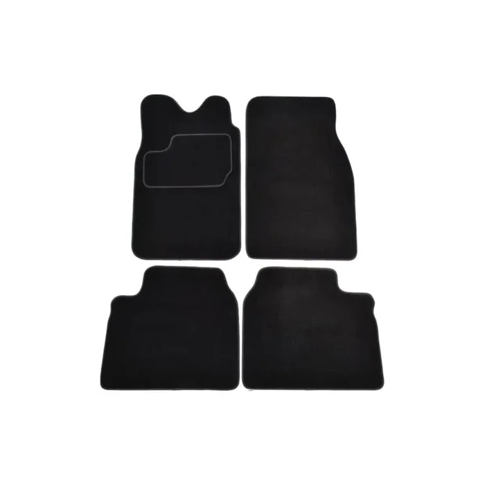 MAMMOOTH Tailored A041 MIT90 PRM 01 Floor mat set for MITSUBISHI L200 III Pickup (K6) Textile, Front and Rear, Quantity 4, Black