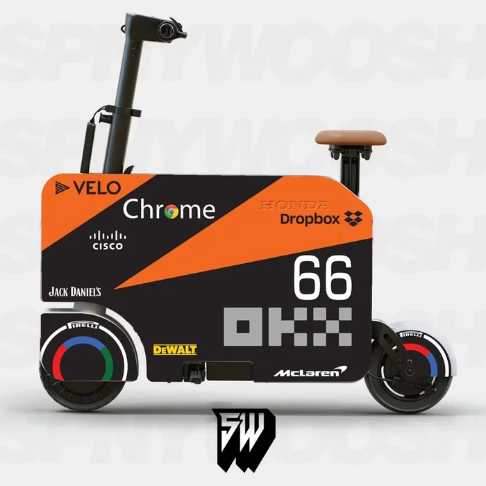 McLaren F1 Livery – Motocompacto Vinyl Graphic Skin