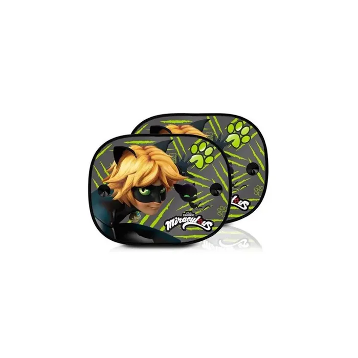 MIRACULOUS CAT NOIR CATN101 Car sun shade Multi-coloured, Polyester