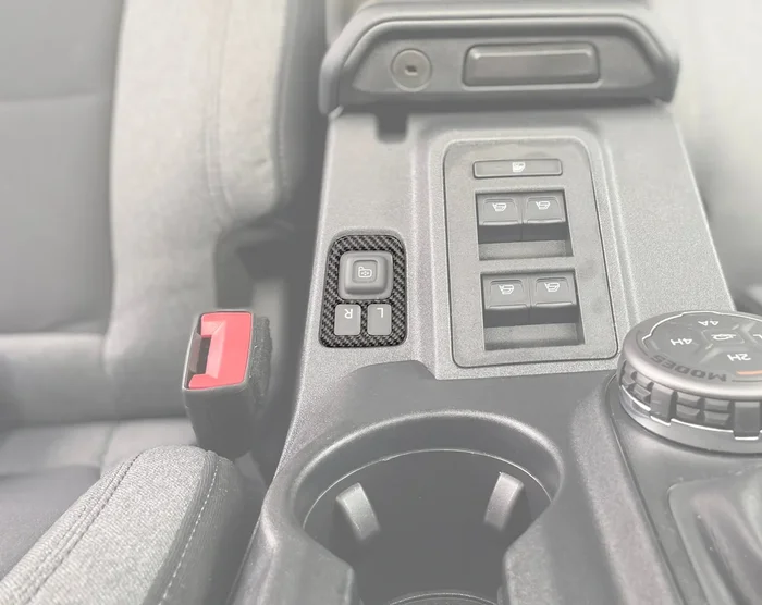 Mirror Control Switch Accent Overlay Fits 2021-2026 Ford Bronco