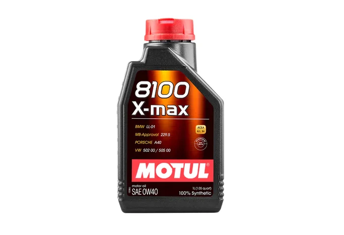 Motul 8100 X-Max 0W-40 1L Oil – 12 Bottles