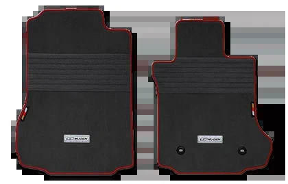 MUGEN Sports Mat Black-Red For S660 JW5 08P15-XNA-K0S0-BK