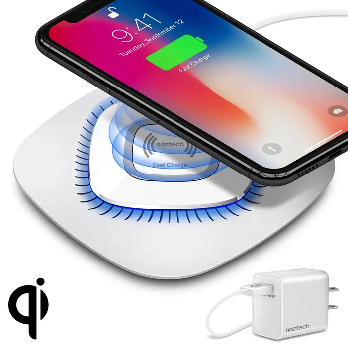 Power Pad 10W Wireless Fast Charger | White