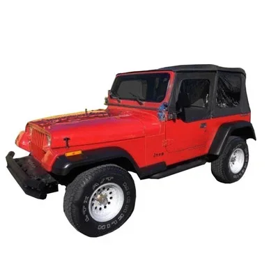Premium Replacement Soft Top, Black Diamond With Tinted Windows – Jeep YJ 1987-1995 Wrangler