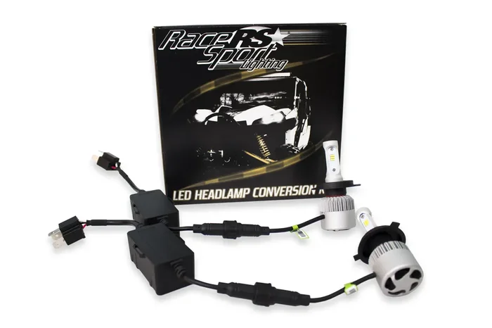 Race Sport Lighting H9LEDDS DRIVE Series H9 2,100 LUX Driverless Plug-&-Play LED Headlight Kit