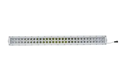 Race Sport Lighting MS180WW-WA 30inch Marine Grade Wrap Around White Shell Light Bar