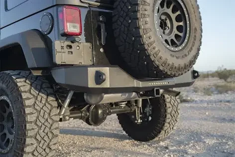 Raptor Series RBM13JPN Magnum Rear Bumpers Black Textured Alloy Steel