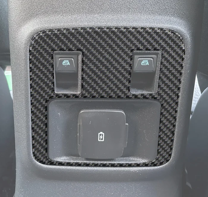 Rear Center Console Accent Overlays Fits 2021-2026 Ford Bronco