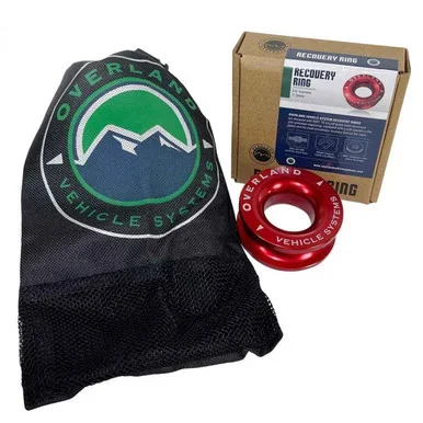 Recovery Ring 2.5″ 35,000 lb. Red with Storage Bag