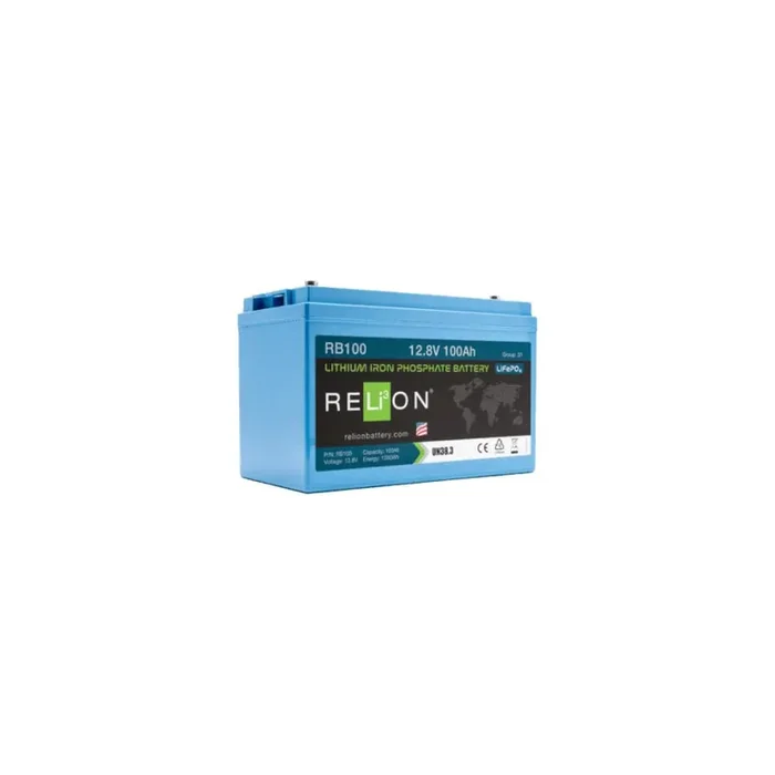 RELiON Lithium 12V 100Ah Leisure Battery LiFePO4 – REL-RB100