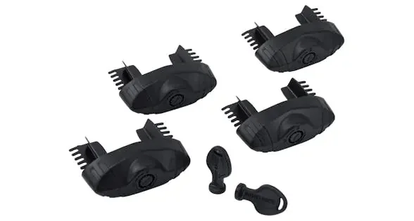 Rhino-Rack VA-SEC4 Vortex Secure Core Locking End Caps (x4)