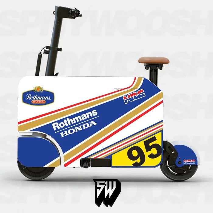 Rothmans – Honda Motocompacto Vinyl Graphic Skin