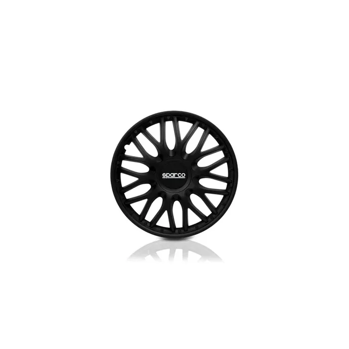 Sparco Roma SPC1596BK Wheel Trims 15 Inch (Black)