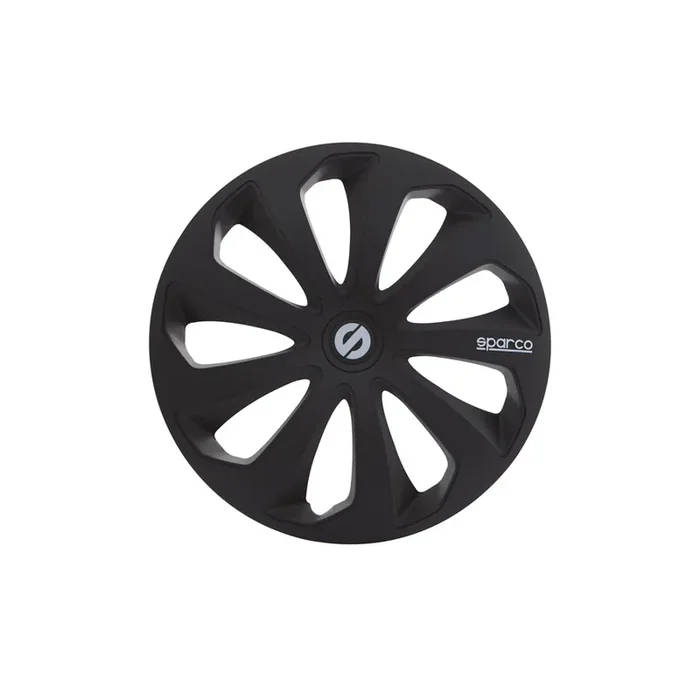 Sparco Sicilia SPC1370BK Wheel Trims 13 Inch (Black)