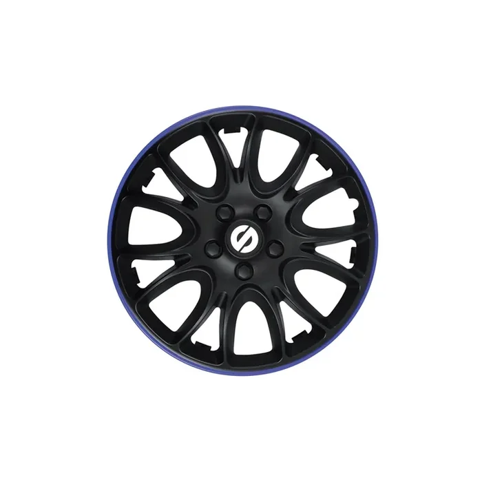 Sparco Veneto SPC1594BKBL Wheel Trims 15 Inch Black, Blue