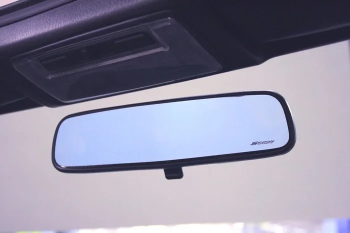 SPOON BLUE WIDE REAR ROOM MIRROR For HONDA TORNEO ACCORD CL1 76400-BRM-002