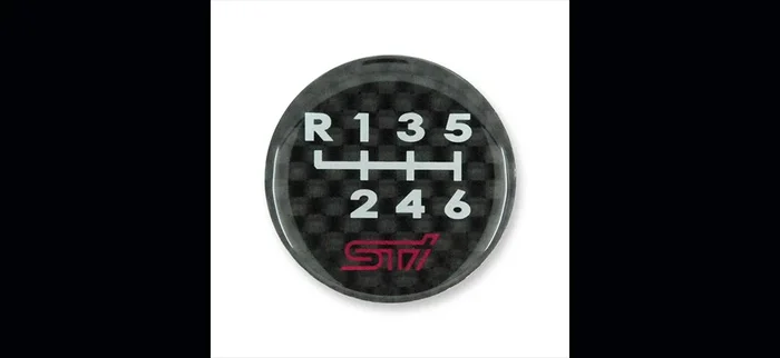 STI SHIFT PATTERN EMBLEM 6MT For SUBARU BRZ (ZC) STSG13100820