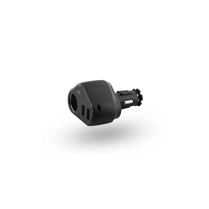 TnB ACGP3IN1V2 8101 In-car charger 12, 24V, Number of inlets/outlets 1x cigarette lighter, 2 USB, Black