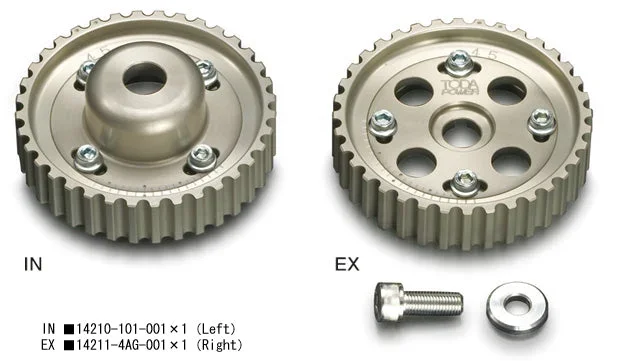 TODA RACING Free Adjusting Cam Pulley For LEVIN TRUENO for AE101 4AG-5valve 14211-4AG-001