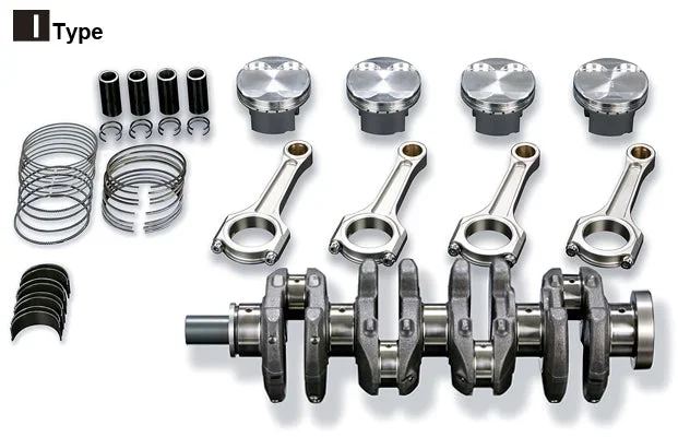 TODA RACING Increased Capacity 2400KIT NA I Type Ultra High Comp For S2000 F20C F22C 13001-F20-401-IH