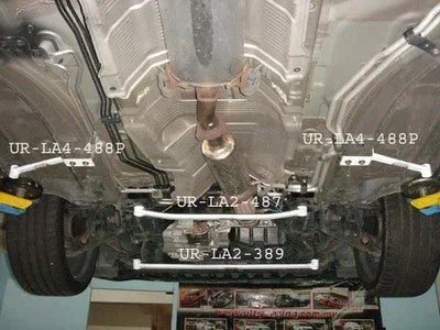 Ultra Racing Honda Accord 03-08 4D UltraRacing 2-Point Front Lower Tiebar UR-LA2-389