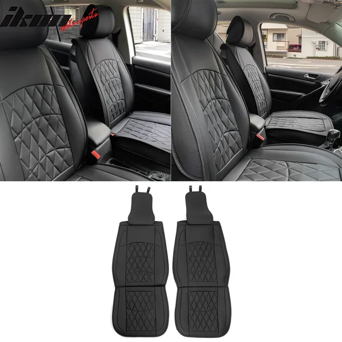 Universal Fit PU Leather Car Seat Covers Cushion Protector – 04 Style