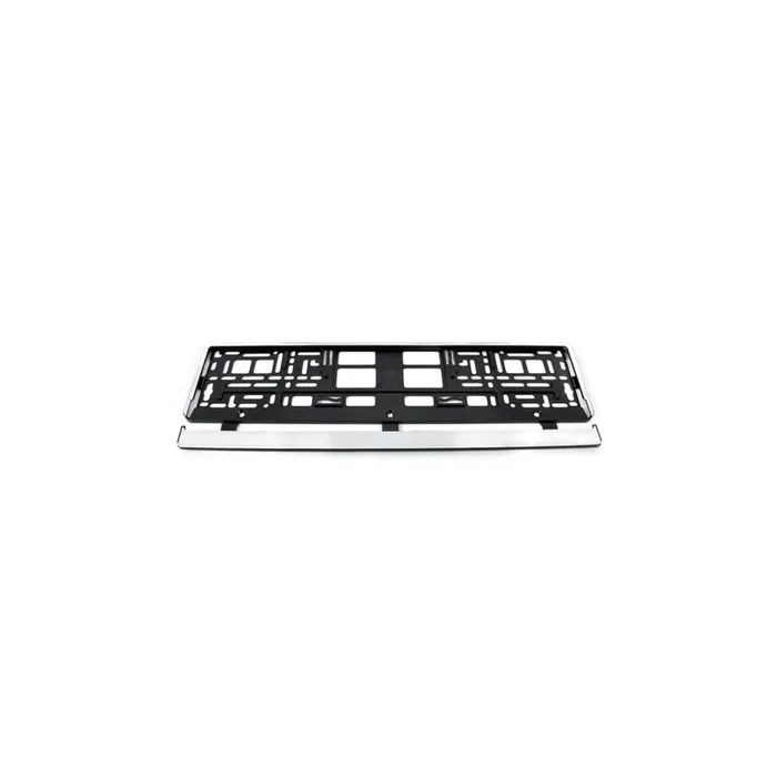 UTAL 01164 Number plate holder Chrome, Chromed, frameless