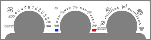 White SS Edition Climate Control Overlay